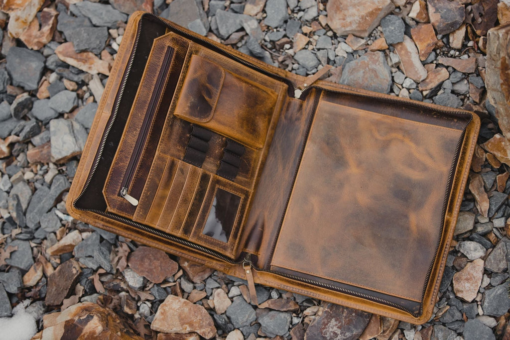 Nomad Leather Portfolio Kodiak Leather