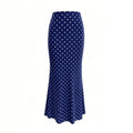 Summer Women Clothing Sexy Dot Mesh Skirt Slim Fit Sheath Skirt Bella Mia