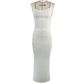 Women Clothing Sunken Stripe Slim Fit Suspender Dress Sexy Big Backless Tied Dress Bella Mia