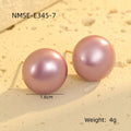 Earrings Retro Elegant French Glossy Pearl Earrings Fashionable High Grade Earrings Earrings Women