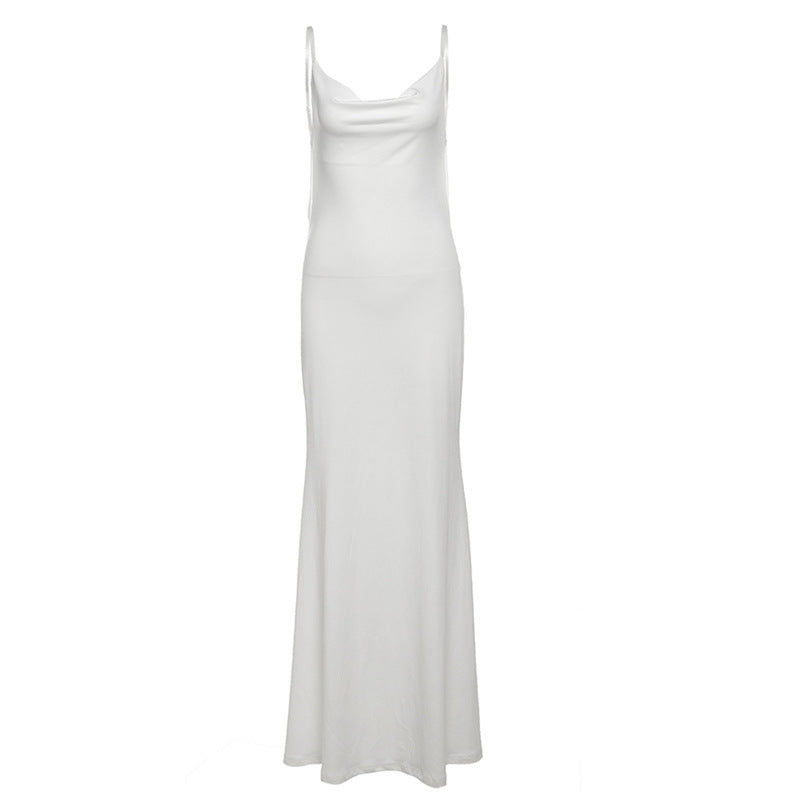 Summer Women Clothing Sexy Socialite Strap Backless Lace Maxi Dress Bella Mia