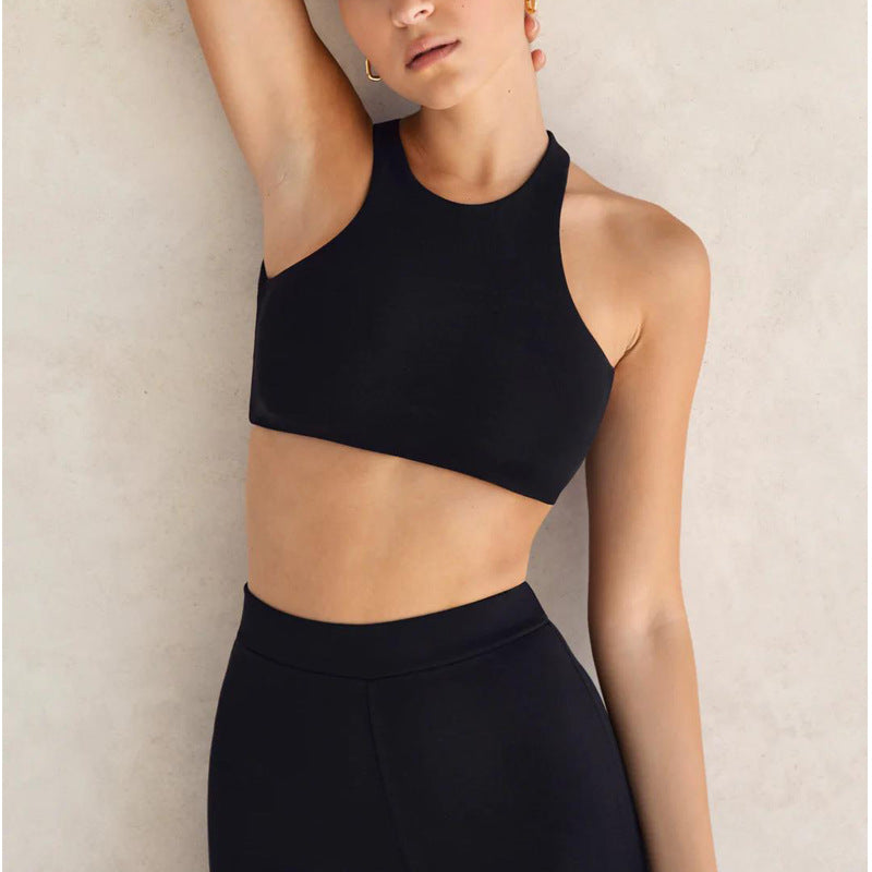 Beauty Back Exercise Underwear Women Shockproof Yoga Push up Bras Running High Strength Sports Fitness Vest