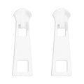 Creative Design Personality Zipper Lock Head Stud Earrings Ornament Simple Multicolor Earrings Wanita Store