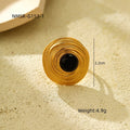 Retro Horus Eye Accessories Ring Light Luxury Trendy High Grade Open Ring Women