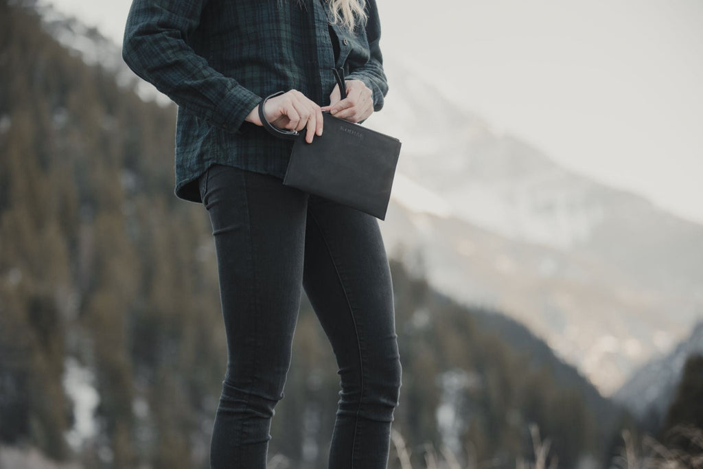 Leather Clutch Kodiak Leather