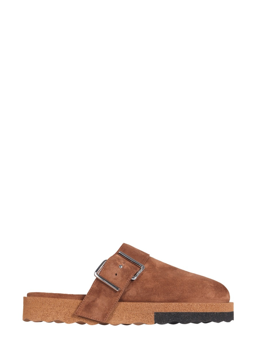 OFF-WHITE Comfort Slippers with Rubber Sole - 3 cm Height Banlieue91