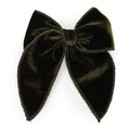 Olive Green Velvet - Darling Hair Bow