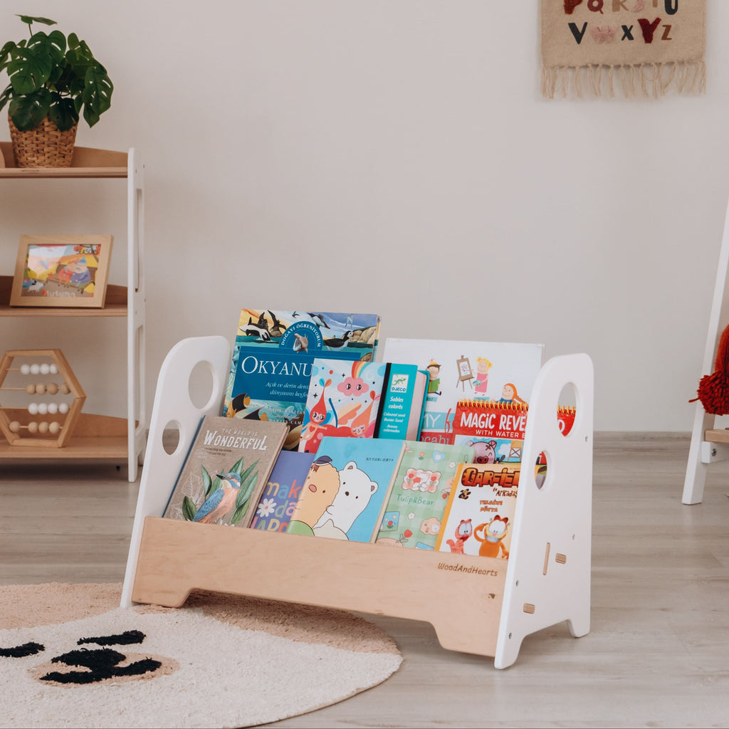 Kids Bookshelf woodandhearts
