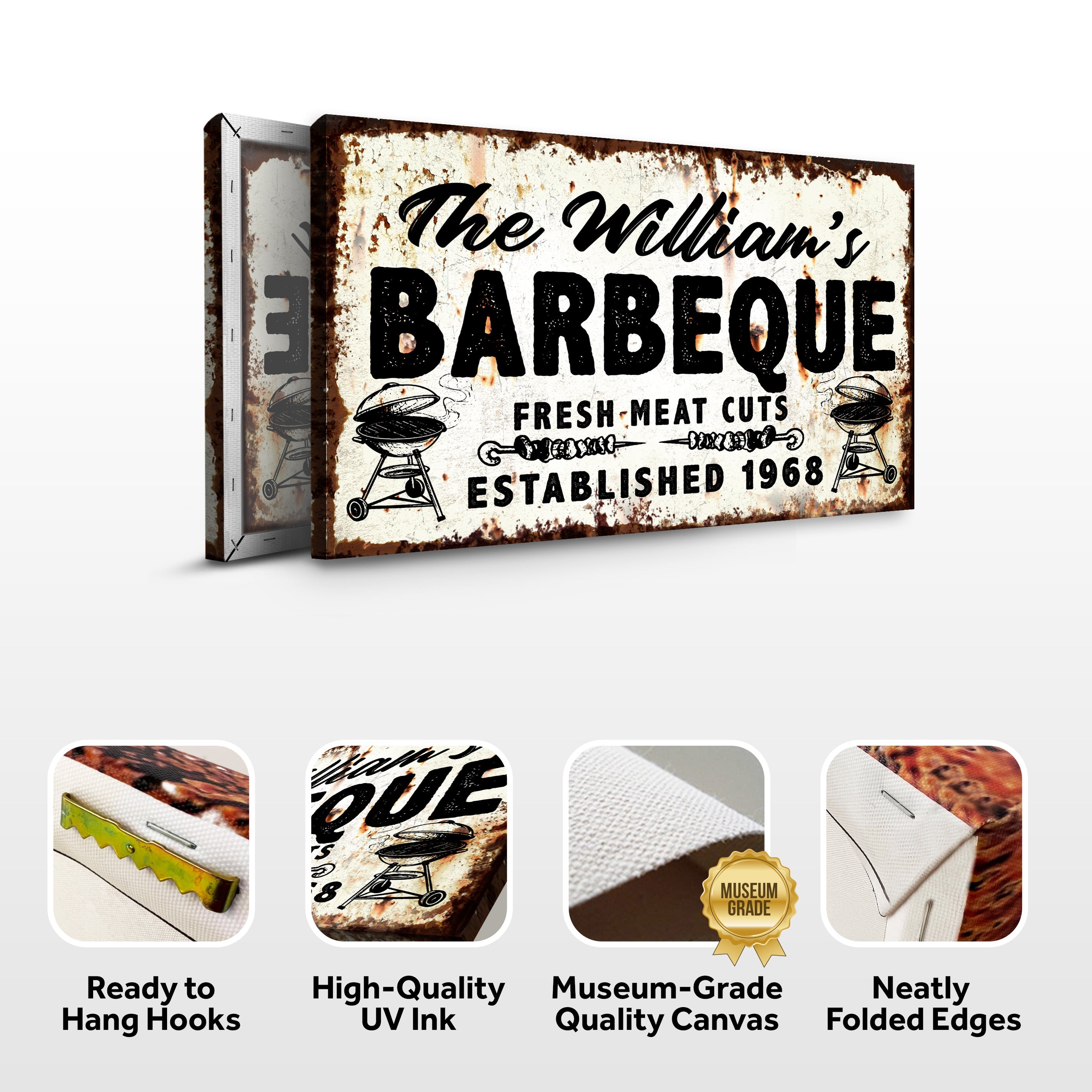 BBQ Sign IV