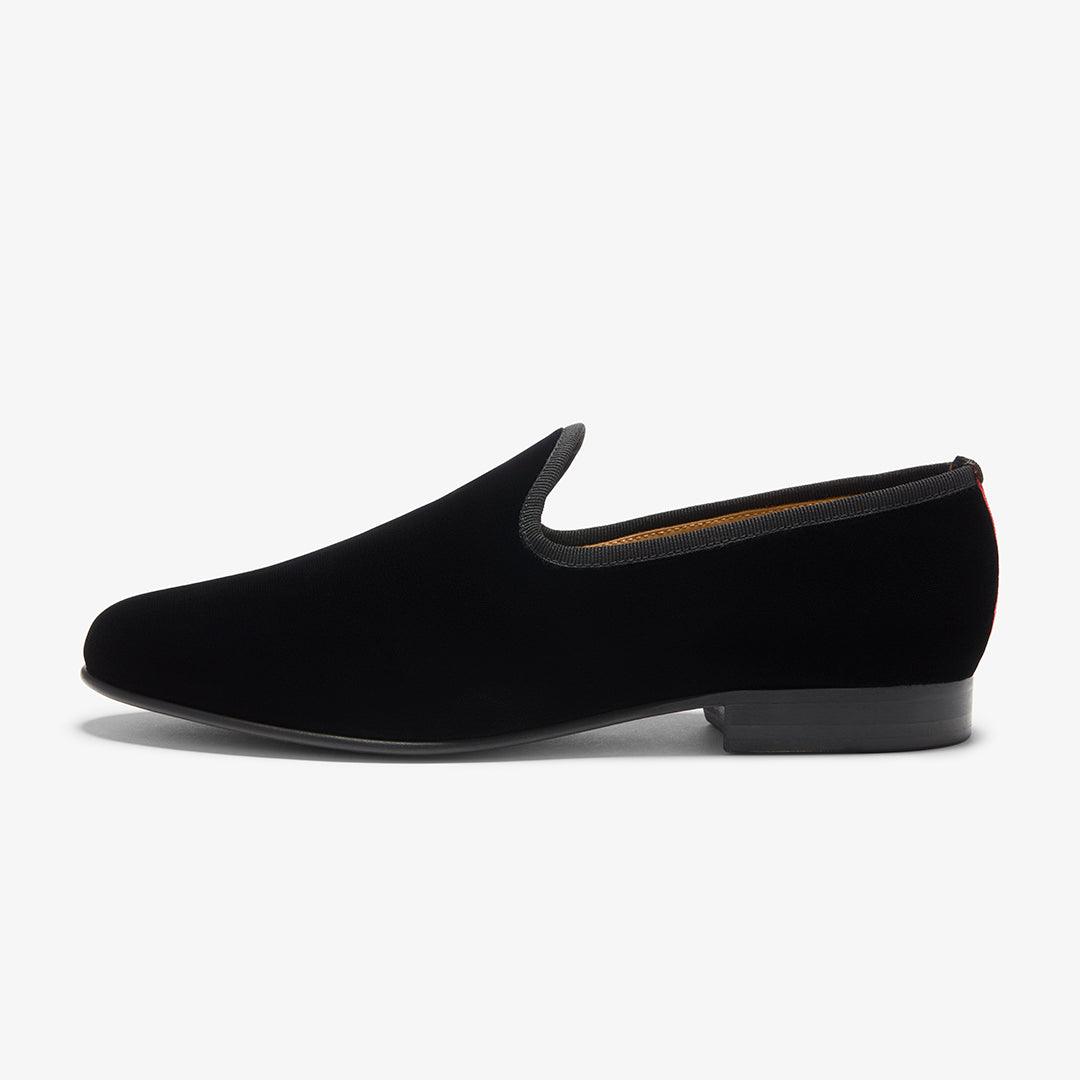 Men's Black Velvet Slipper II Del Toro Shoes
