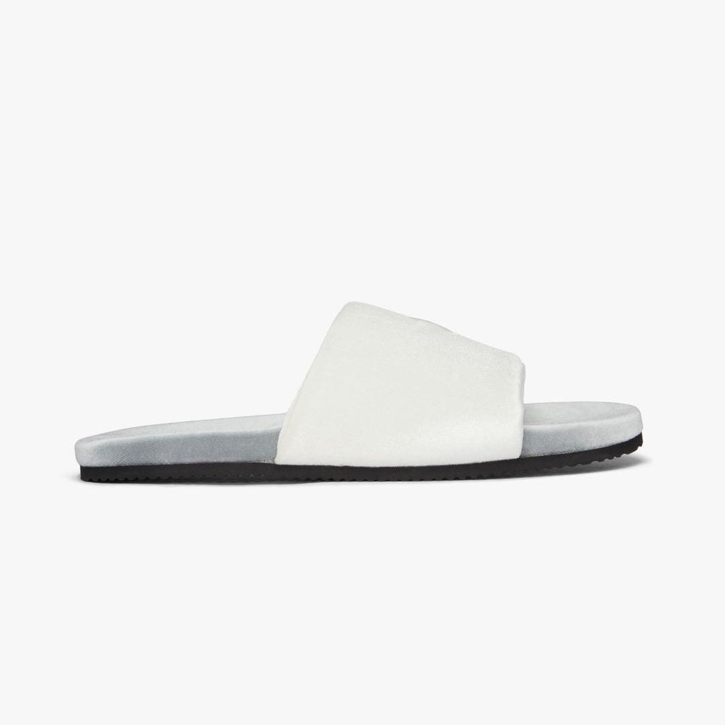 Women's Grigio & Cream Velvet House Slide Del Toro Shoes