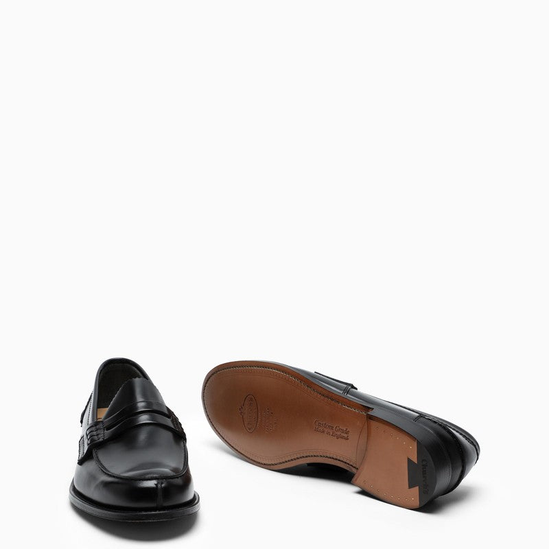 CHURCH'S Classic Shiny Leather Pembrey Loafers - Men's Footwear Banlieue91