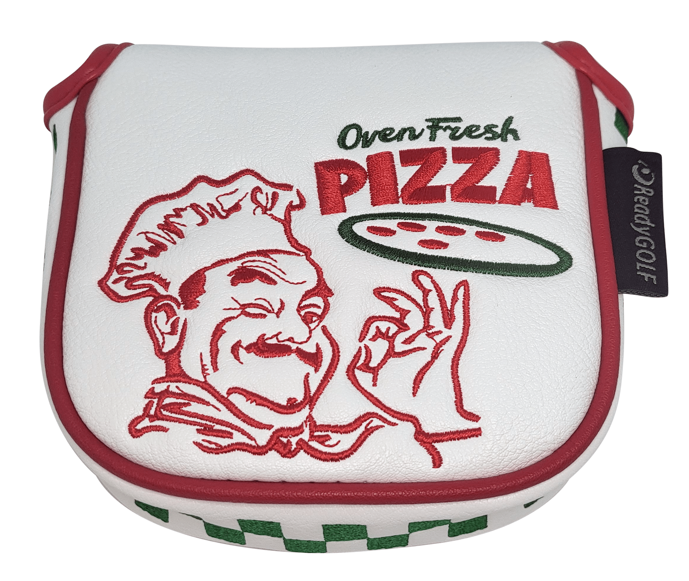 L.A.B. DF3/MEZZ/OZ Embroidered Center-Shafted Putter Cover by ReadyGOLF - Pizza Box
