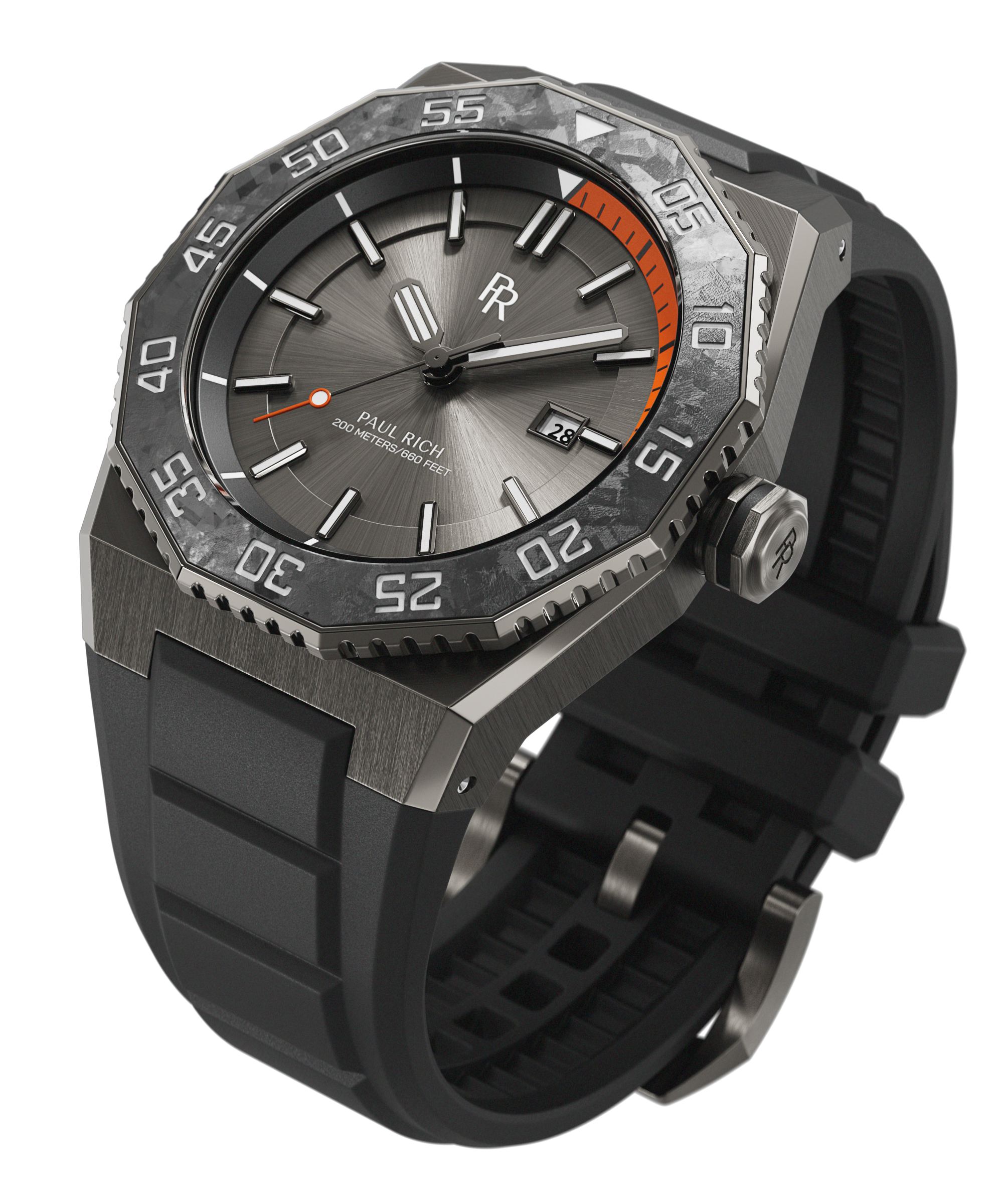 Aquacarbon Pro Forged Grey - Sunburst