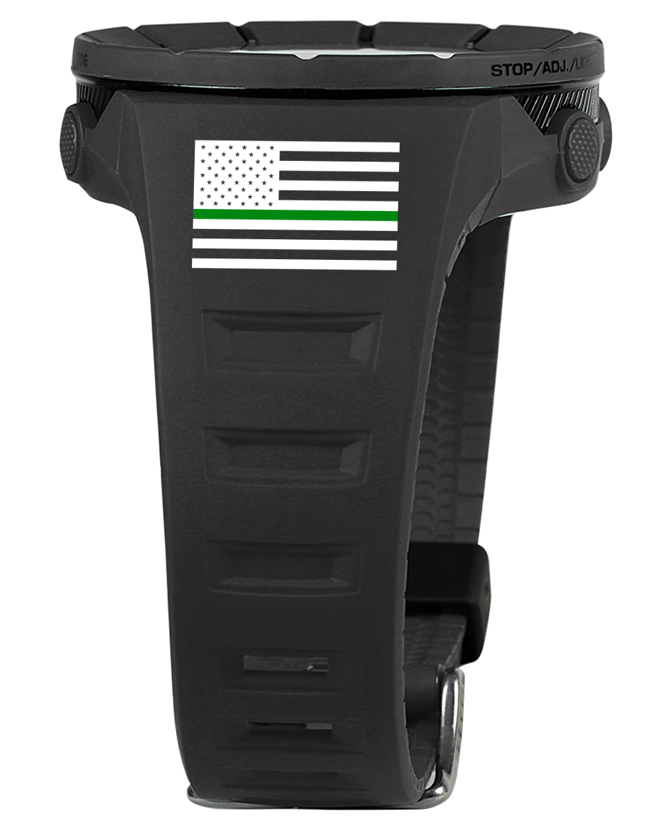 Coliseum Fit™ Border Patrol - Freedom Edition (Phantom Black) Watch
