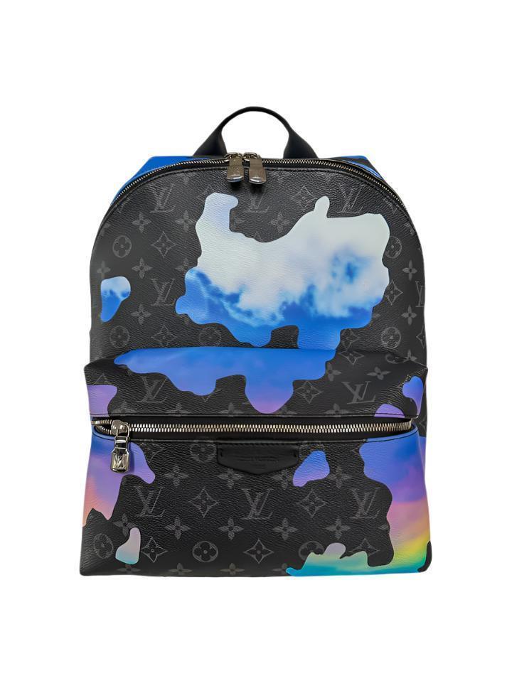 Louis Vuitton Blue Monogram Eclipse Online Exclusive Discovery Backpack Banlieue91