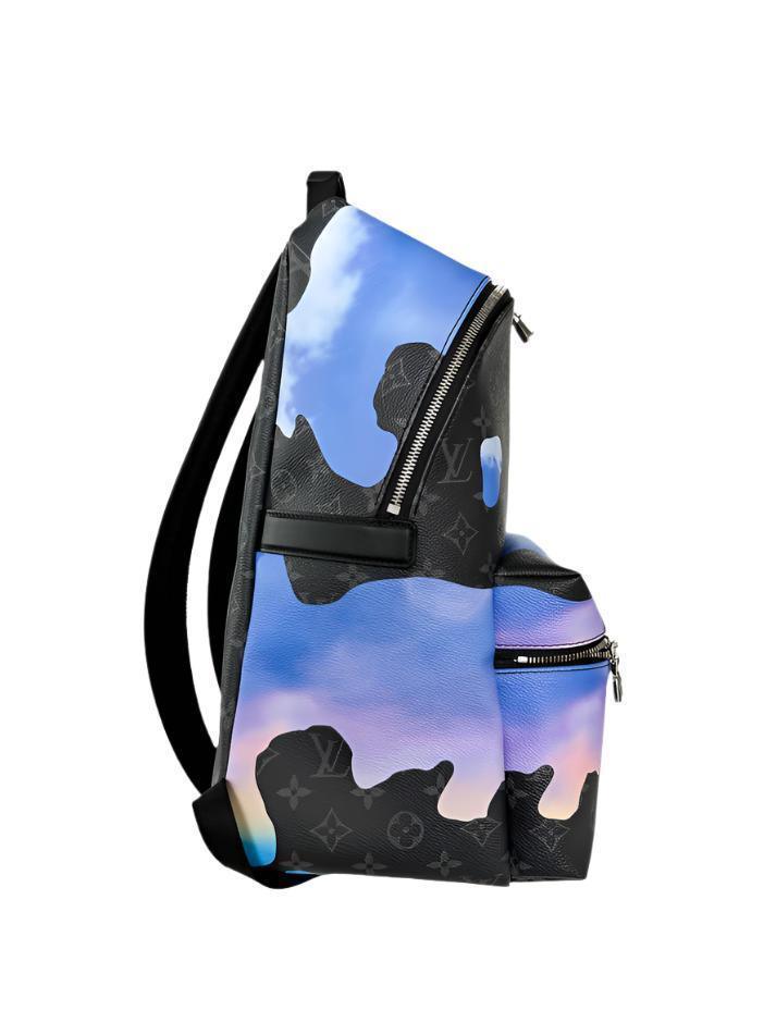 Louis Vuitton Blue Monogram Eclipse Online Exclusive Discovery Backpack Banlieue91