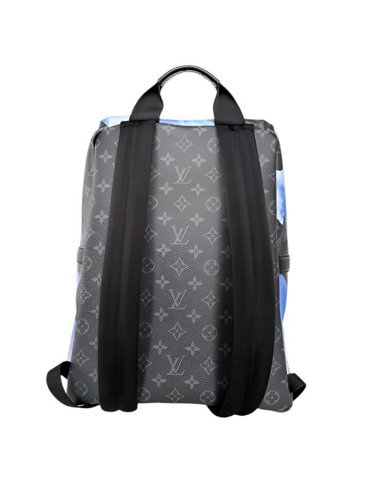 Louis Vuitton Blue Monogram Eclipse Online Exclusive Discovery Backpack Banlieue91
