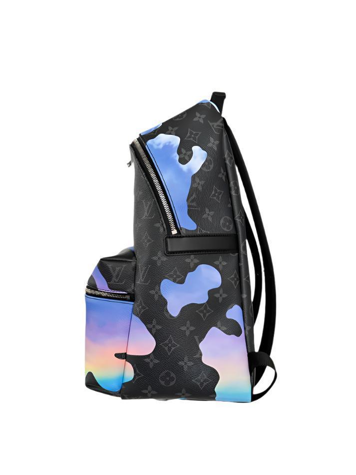 Louis Vuitton Blue Monogram Eclipse Online Exclusive Discovery Backpack Banlieue91