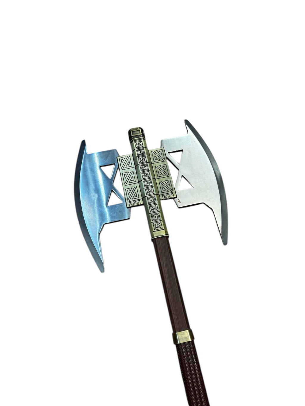 LOTR Gimli's Axe Replica - Genuine Wood Shaft - Stainless Steel Blade - Wooden Wall Plaque Wood Shark Co.