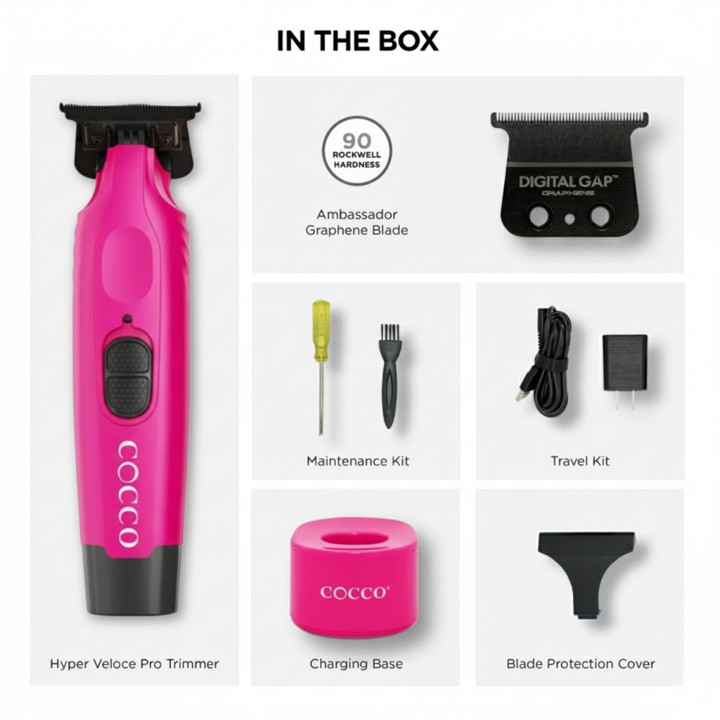 COCCO® Hyper Veloce Pro Trimmer (PINK)