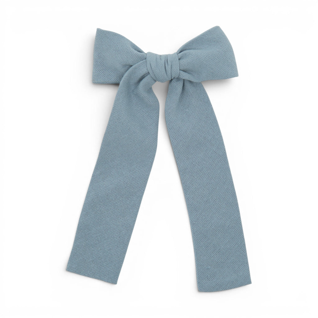 Powder Blue - Lady Hair Bow Boon Ties