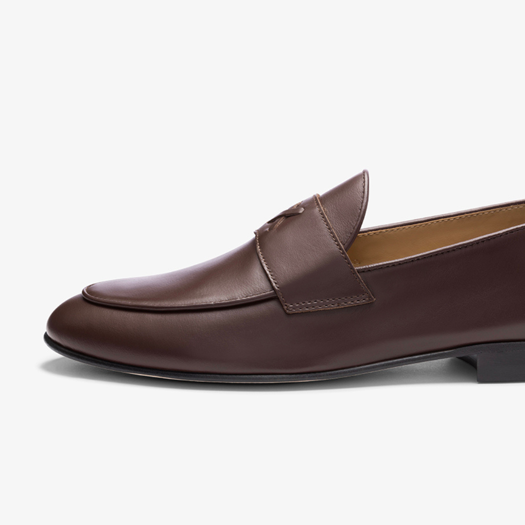 Men's Brown Leather Centesimo Del Toro Shoes