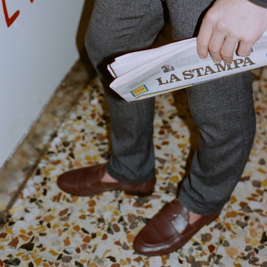 Men's Brown Leather Centesimo Del Toro Shoes