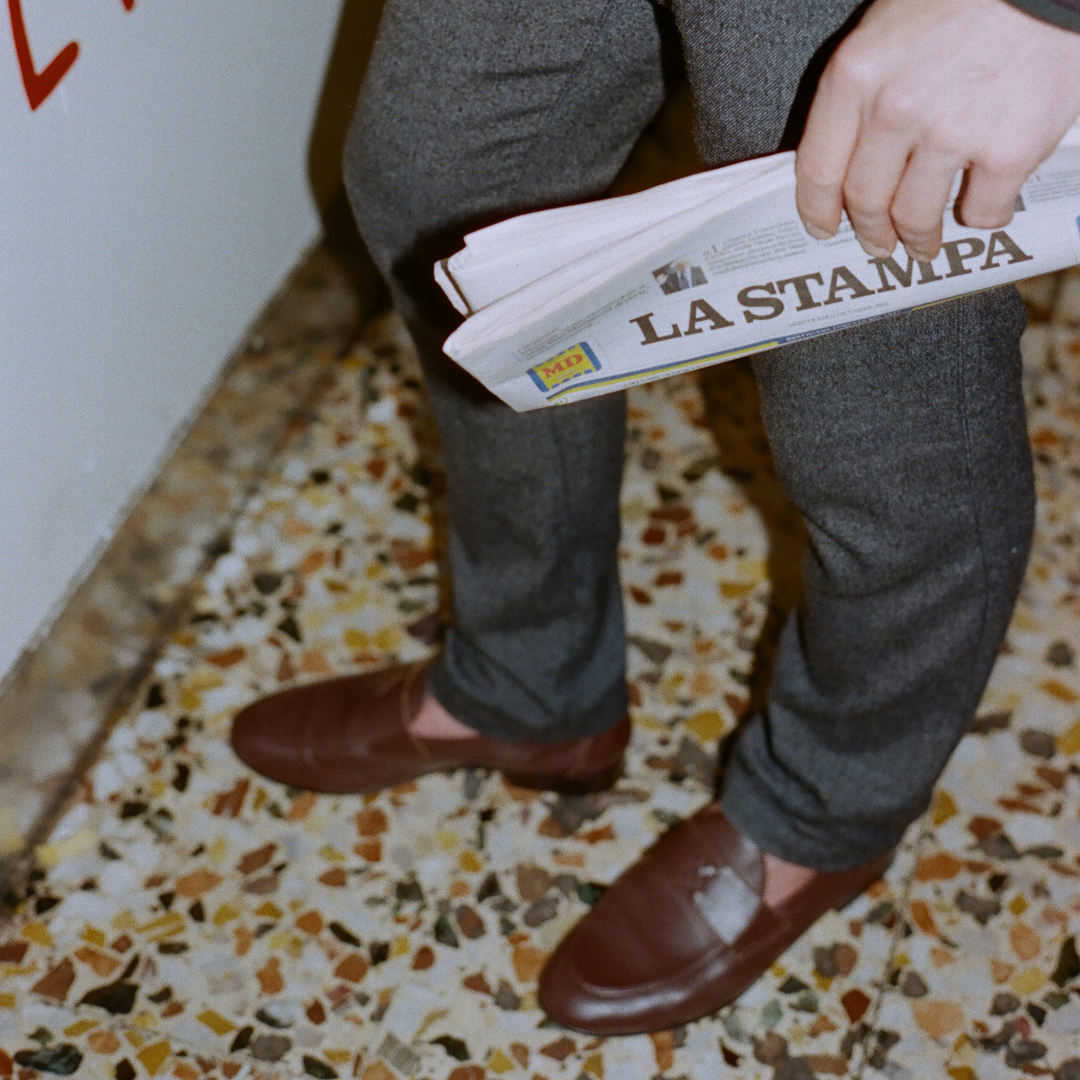 Men's Brown Leather Centesimo Del Toro Shoes