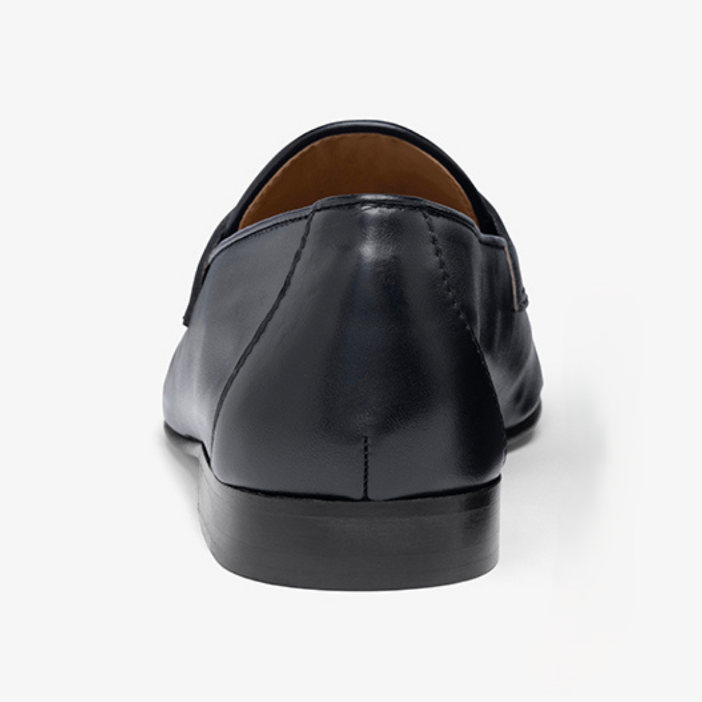 Men's Black Leather Centesimo Del Toro Shoes