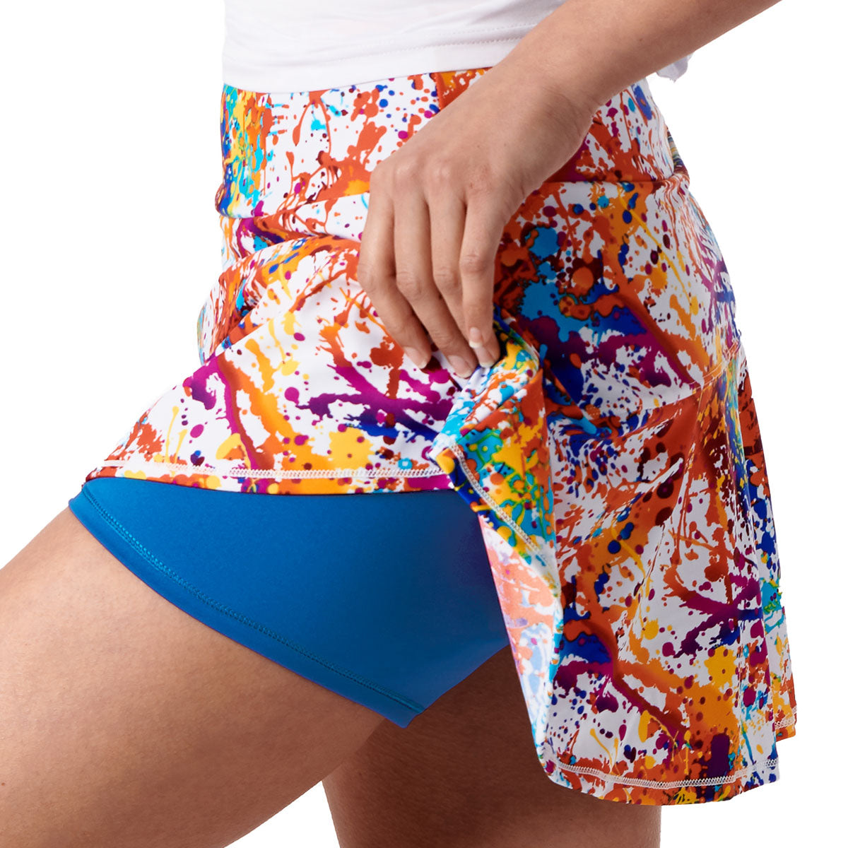 Splatter Paint Swing Skirt Queen of the Court