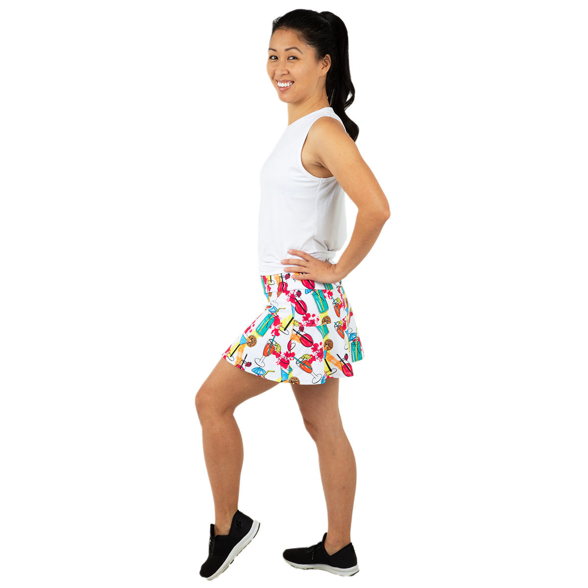 Cocktails on the Court Swing Skirt Queen of the Court