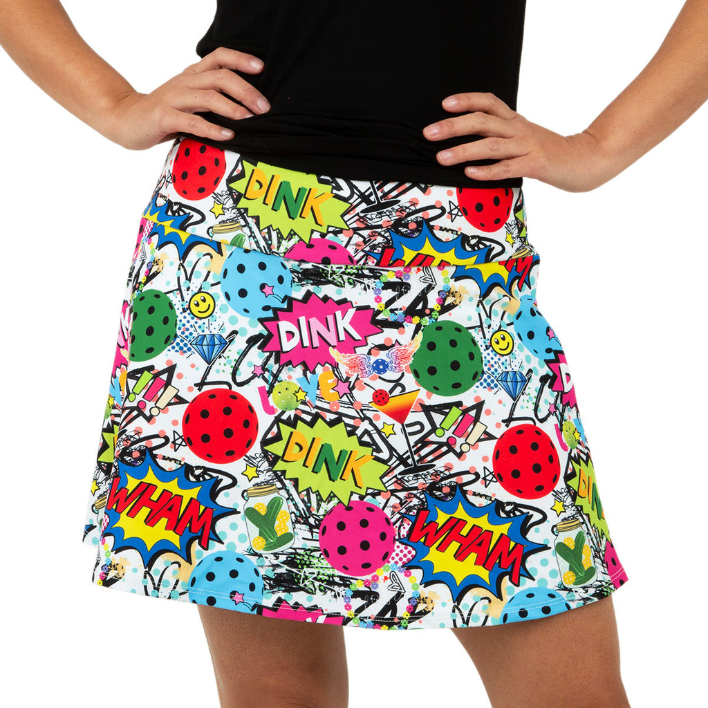 Dink Dink Wham Swing Skirt Queen of the Court