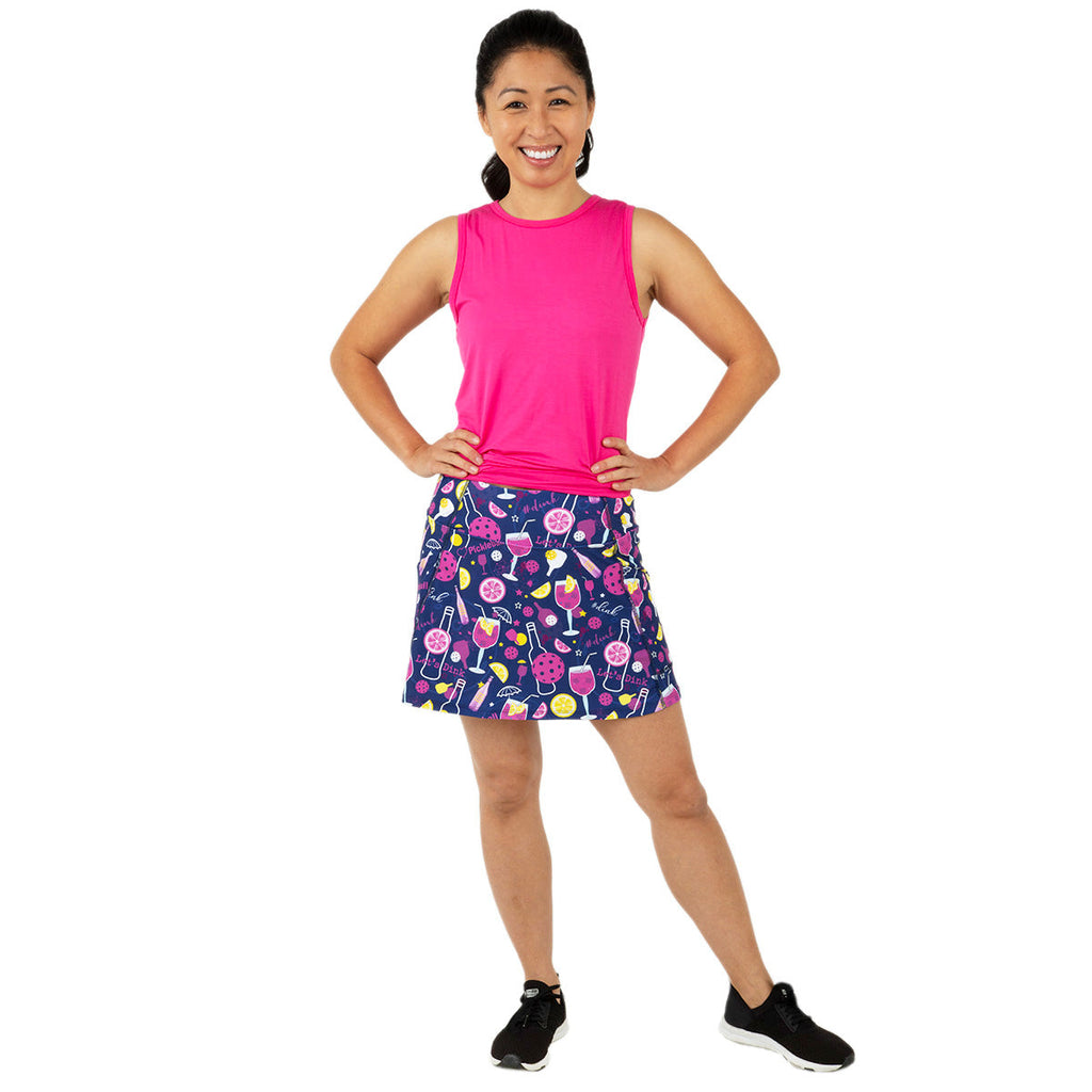 Dinks and Drinks Endurance 15" Skirt Final Sale Queen of the Court