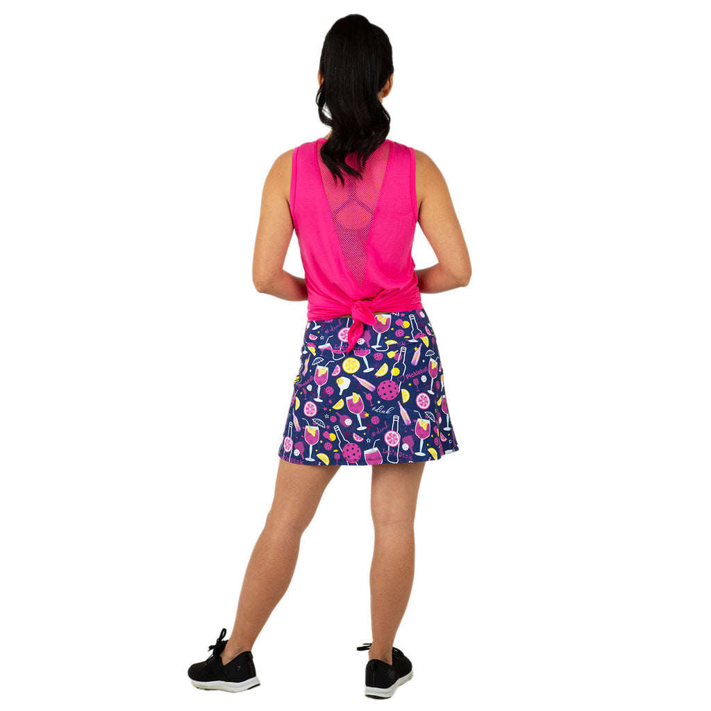 Dinks and Drinks Endurance 15" Skirt Final Sale Queen of the Court