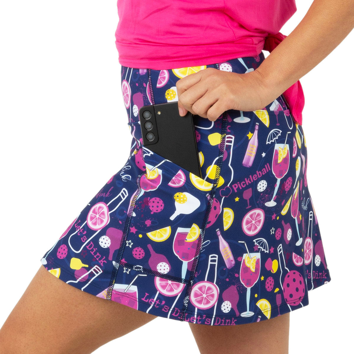 Dinks and Drinks Endurance 15" Skirt Final Sale Queen of the Court