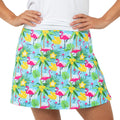 Blue Pickleball and Flamingos Swing Skirt Final Sale Queen of the Court