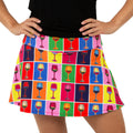 Red Winehol Swing Skirt Queen of the Court