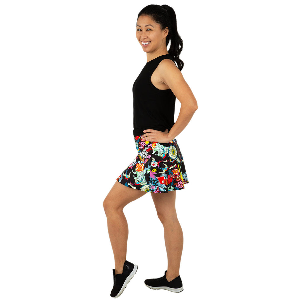 Tattoo Swing Skirt Queen of the Court