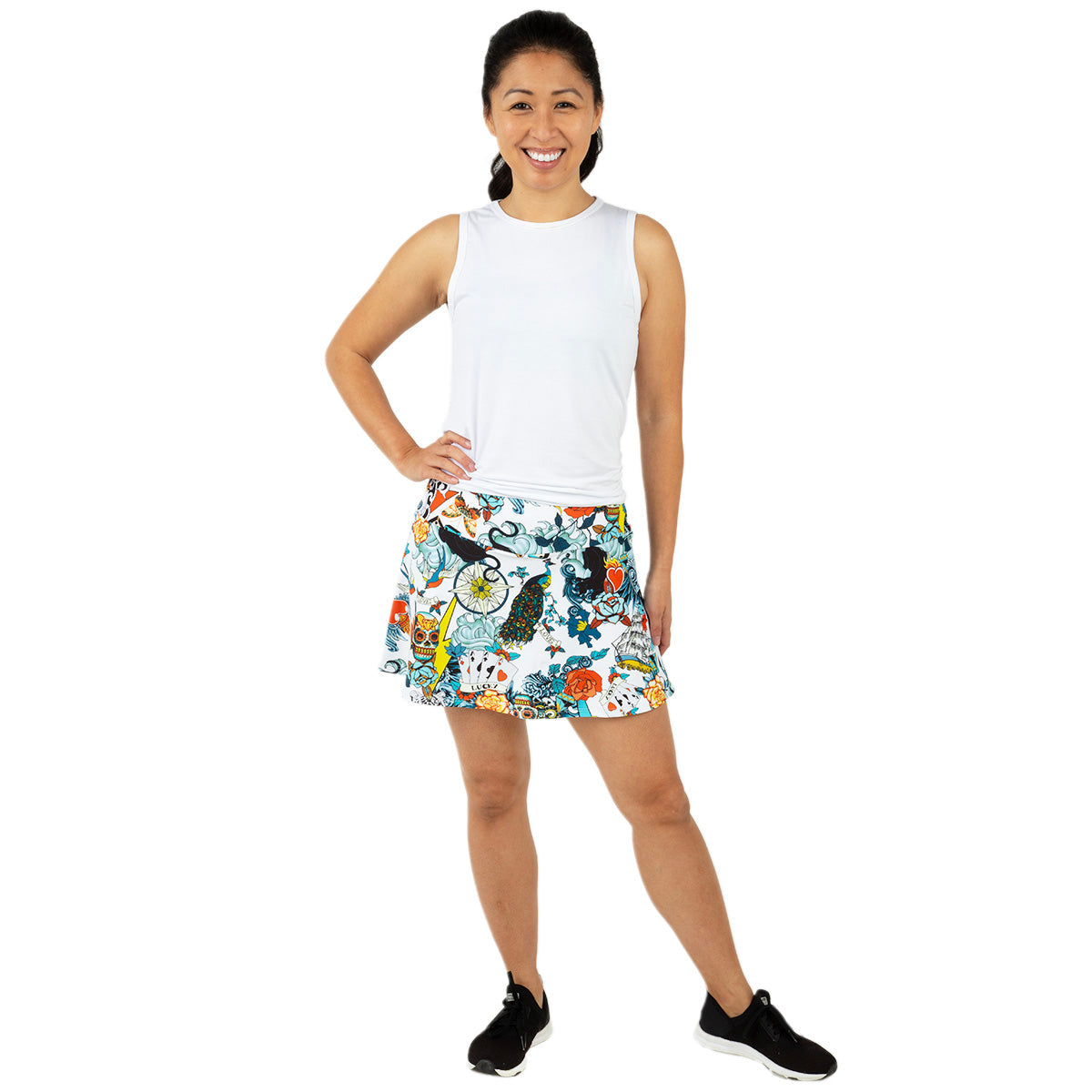Tattoo Swing Skirt Queen of the Court