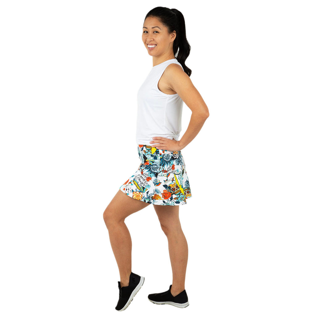 Tattoo Swing Skirt Queen of the Court