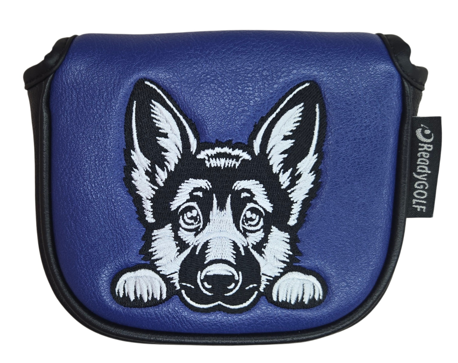 L.A.B. MEZZ OZ Embroidered Center Shaft Putter Cover by ReadyGOLF - German Shepard