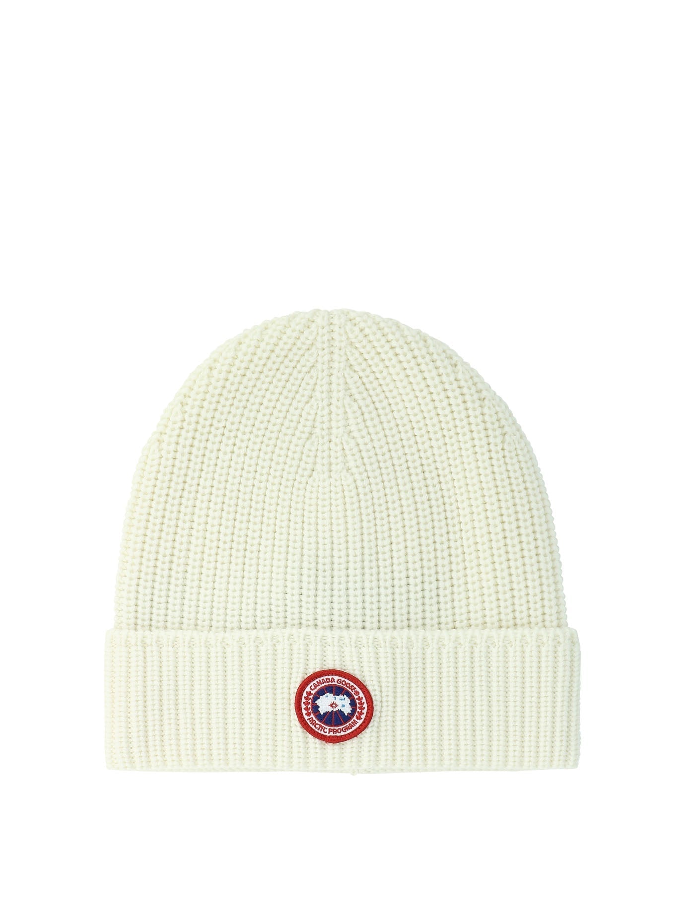 CANADA GOOSE Men's 100% Wool Beanie Hat