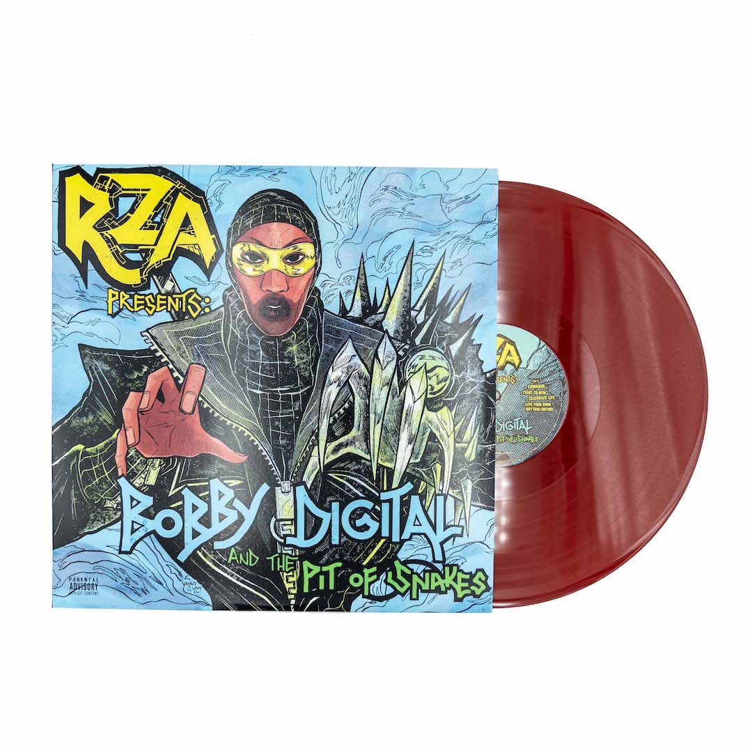 RZA Presents: Bobby Digital and The Pit of Snakes Maroon Vinyl with Book Z2 Comics