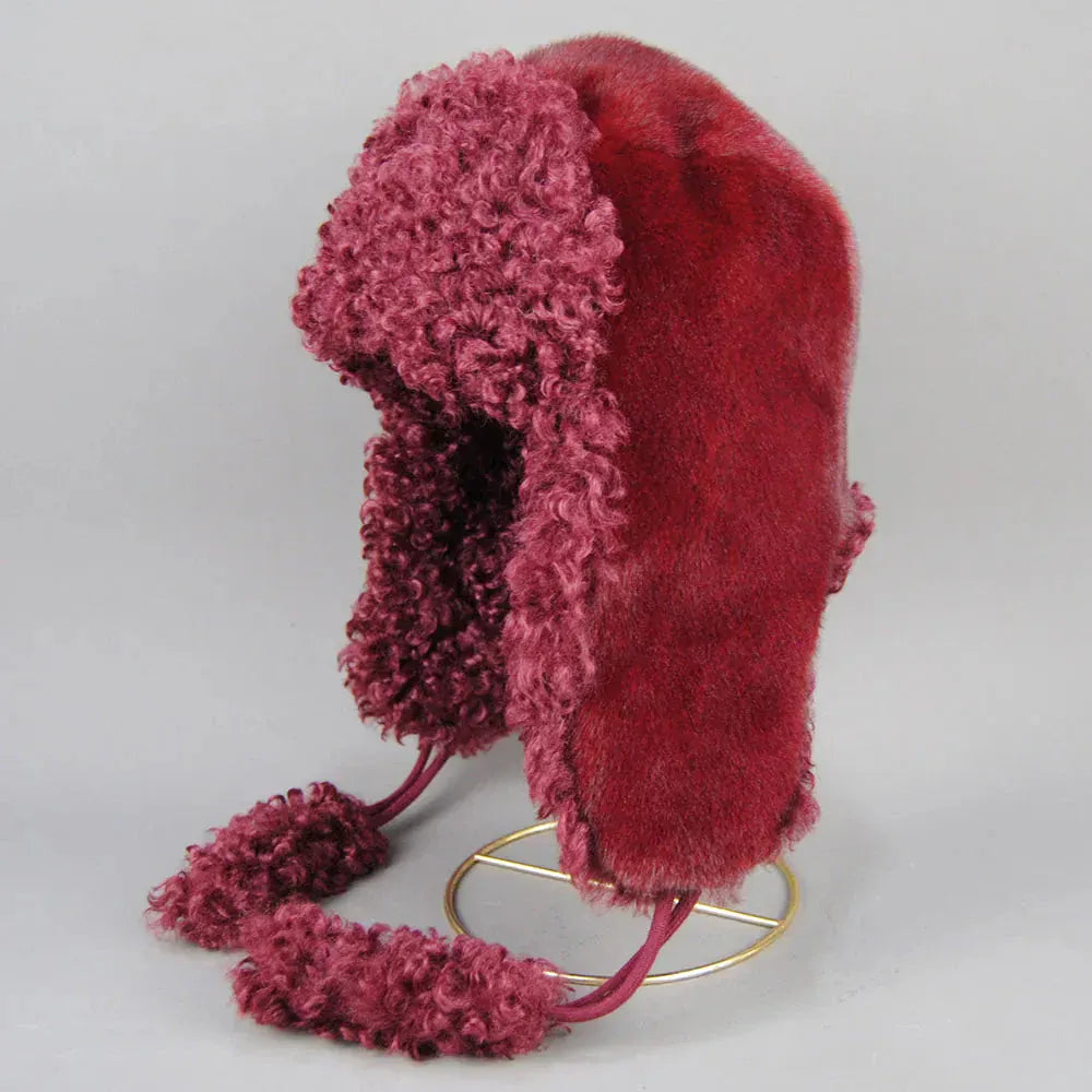 Real Fur Wool Ushanka Hat BLAKESTORE-NG