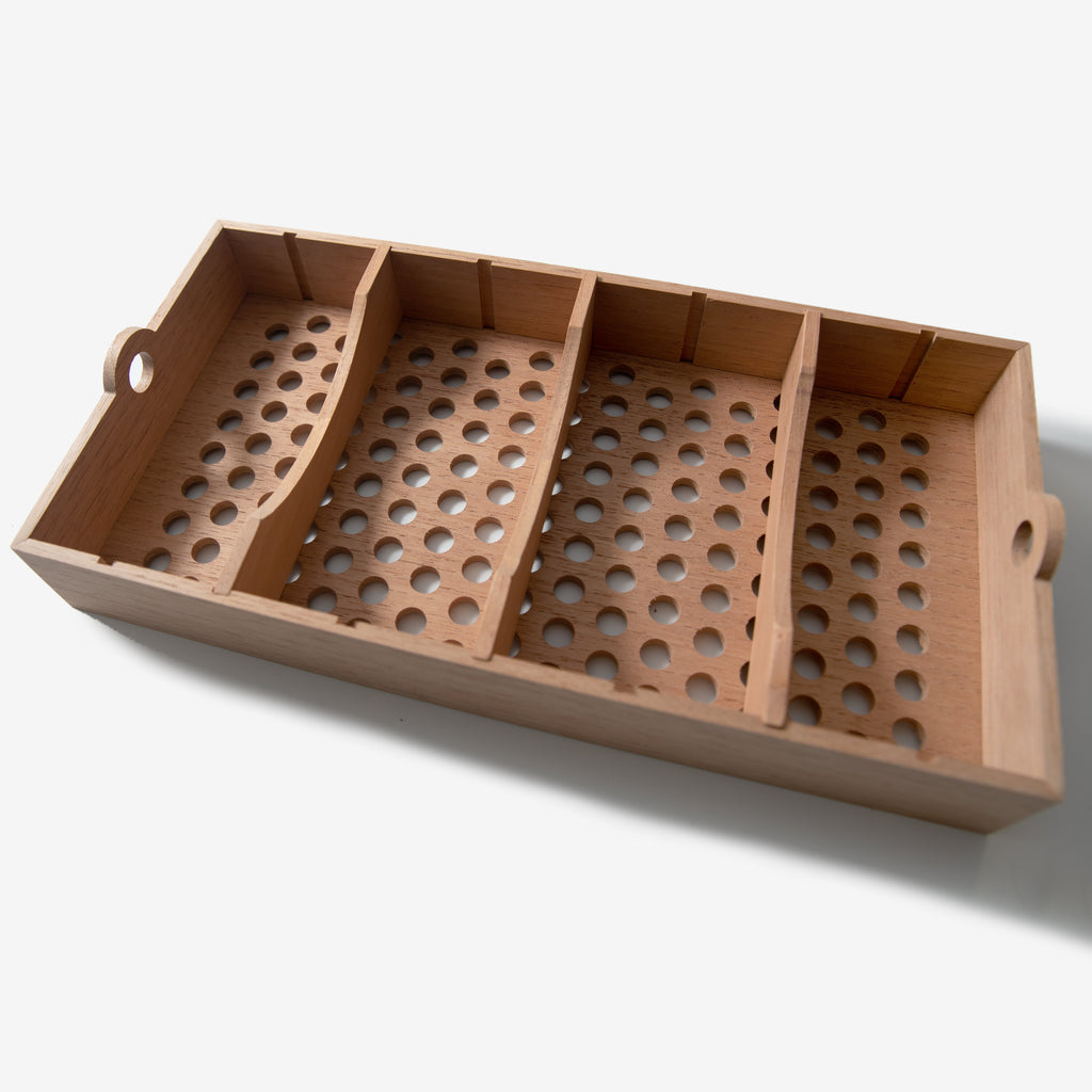 Cigar Humidor - Black Walnut with Spanish Cedar Lining - 80 Capacity Red Ridge Woodworking