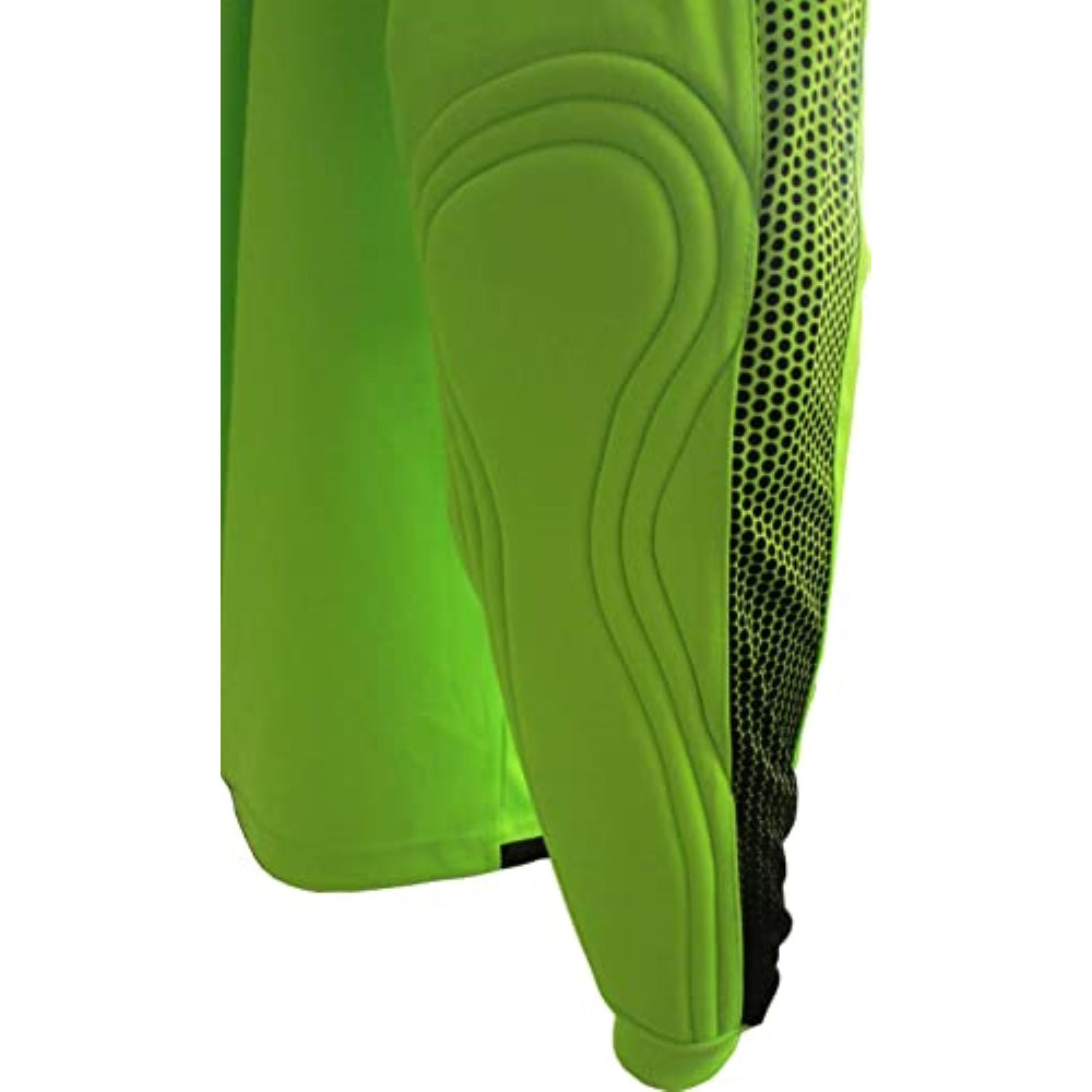Corona Goalkeeper Jersey with Padded Elbows – Green/Black