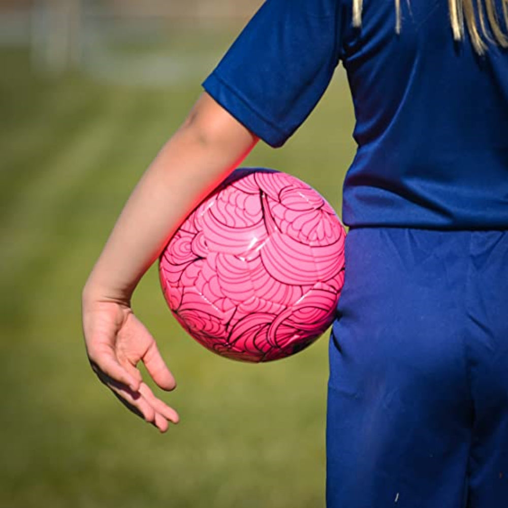Cali Soccer Ball-Pink/Black Vizari Sports
