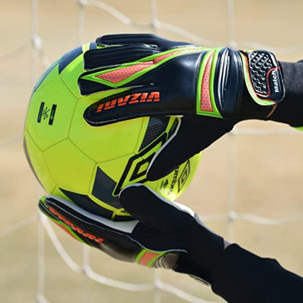 Junior Match Gloves-Black/Green Vizari Sports