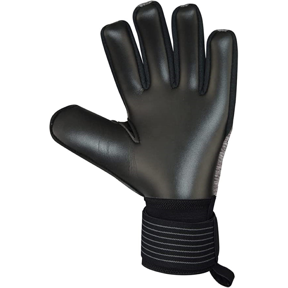 Pasadena F.p. Goalkeeper Gloves w/ Finger Protection-Black/Silver Vizari Sports